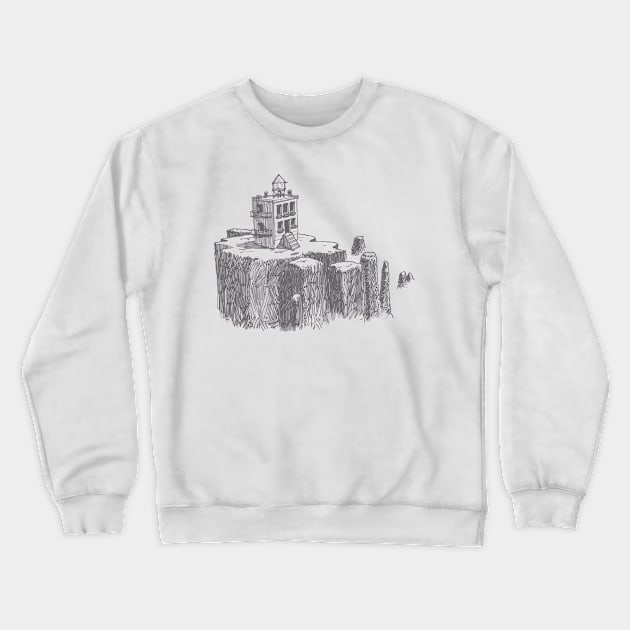 Phantom Tenement Crewneck Sweatshirt by shallam